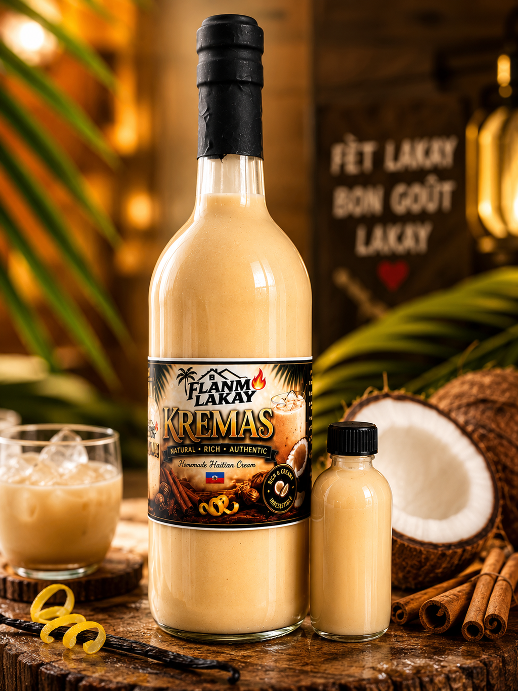 🥥Flanm lakay by Widnie kremas 25oz (750 ml🔥🔥